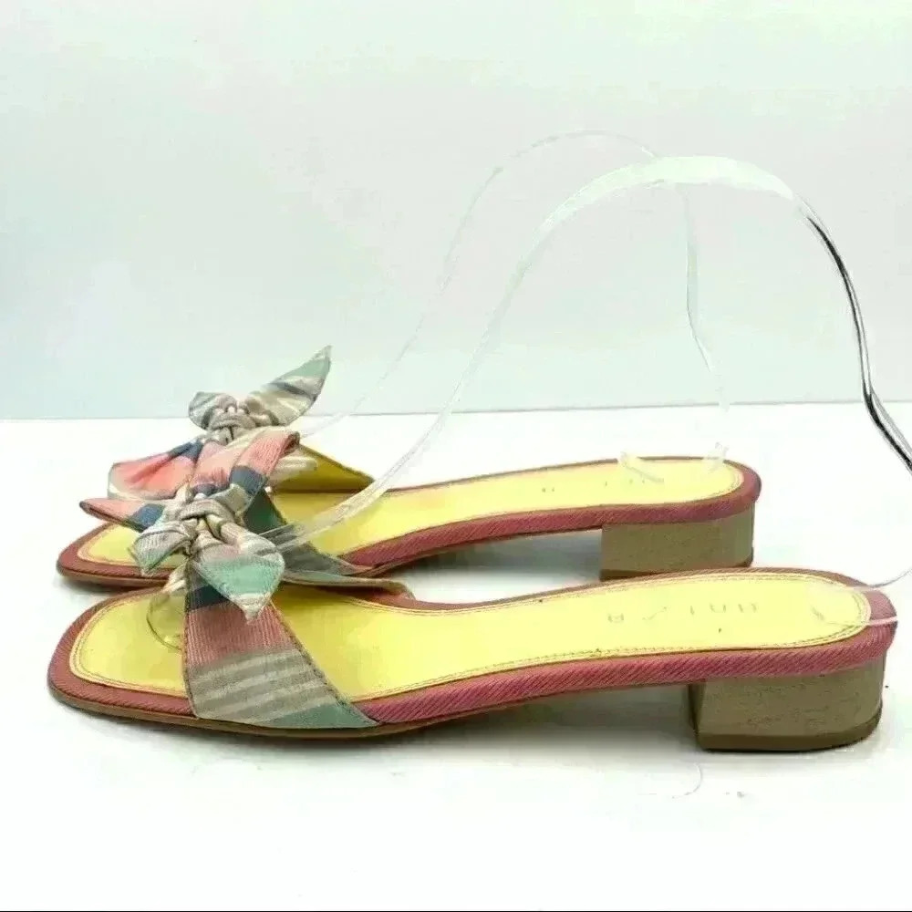 Unisa sandals size 6 Carissa multicolored preppy - Picture 4 of 14